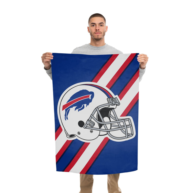 Buffalo Bills NFL Helmet Vertical Flag