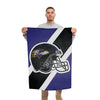 Baltimore Ravens NFL Helmet Vertical Flag