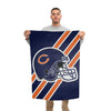 Chicago Bears NFL Helmet Vertical Flag