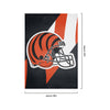 Cincinnati Bengals NFL Helmet Vertical Flag