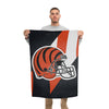 Cincinnati Bengals NFL Helmet Vertical Flag