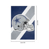 Dallas Cowboys NFL Helmet Vertical Flag