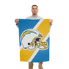 Los Angeles Chargers NFL Helmet Vertical Flag