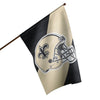 New Orleans Saints NFL Helmet Vertical Flag