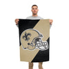 New Orleans Saints NFL Helmet Vertical Flag