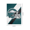 Philadelphia Eagles NFL Helmet Vertical Flag