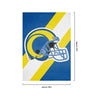 Los Angeles Rams NFL Helmet Vertical Flag