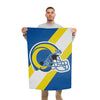 Los Angeles Rams NFL Helmet Vertical Flag