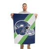 Seattle Seahawks NFL Helmet Vertical Flag