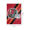 Tampa Bay Buccaneers NFL Helmet Vertical Flag