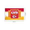 Kansas City Chiefs NFL Super Bowl LVII Champions Horizontal Flag