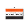 Cincinnati Bengals NFL Horizontal Flag