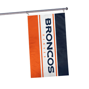 Denver Broncos NFL Horizontal Flag