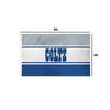 Indianapolis Colts NFL Original Horizontal Flag