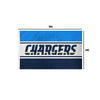 Los Angeles Chargers NFL Original Horizontal Flag