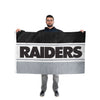 Las Vegas Raiders NFL Horizontal Flag