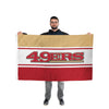 San Francisco 49ers NFL Horizontal Flag