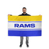 Los Angeles Rams NFL Original Horizontal Flag