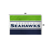 Seattle Seahawks NFL Horizontal Flag