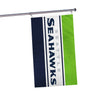 Seattle Seahawks NFL Horizontal Flag