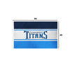 Tennessee Titans NFL Horizontal Flag