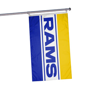 Los Angeles Rams NFL Horizontal Flag