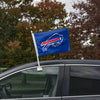 Buffalo Bills NFL 2 Pack Solid Car Flag