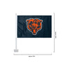 Chicago Bears NFL 2 Pack Solid Car Flag