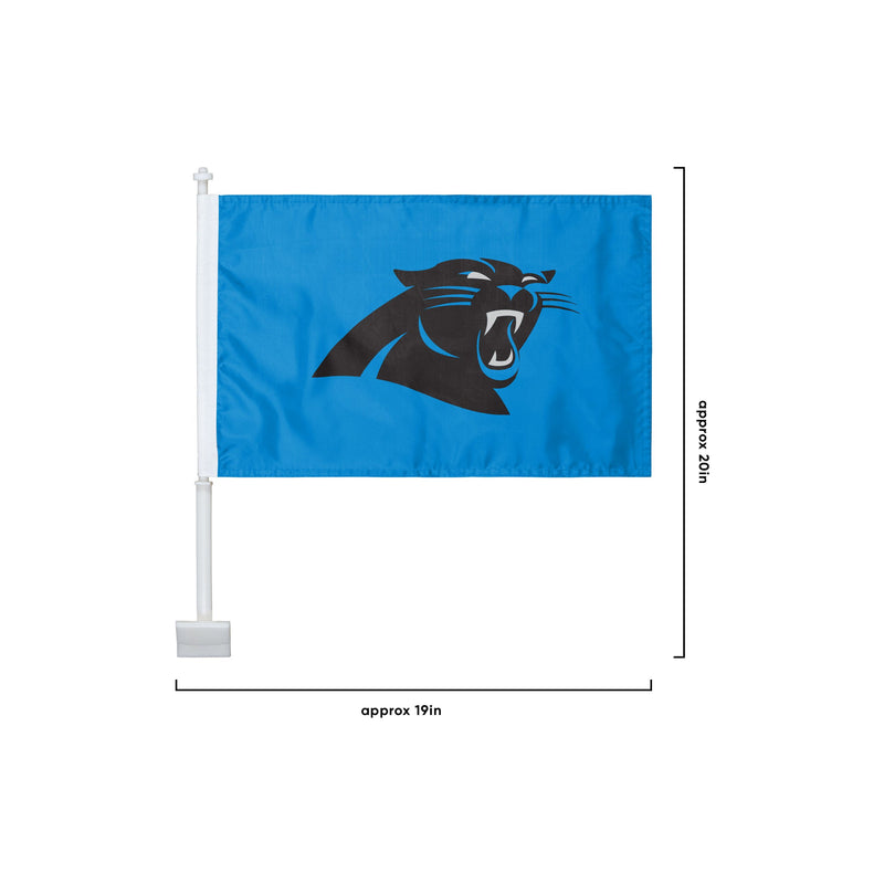 FOCO NFL 2 Pack Solid Car Flag