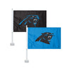 Carolina Panthers NFL 2 Pack Solid Car Flag