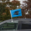 Carolina Panthers NFL 2 Pack Solid Car Flag