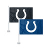 Indianapolis Colts NFL 2 Pack Solid Car Flag