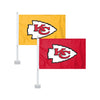 NFL 2 Pack Solid Car Flag  - Select Your Team!