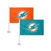 NFL 2 Pack Solid Car Flag  - Select Your Team!