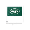 New York Jets NFL 2 Pack Solid Car Flag