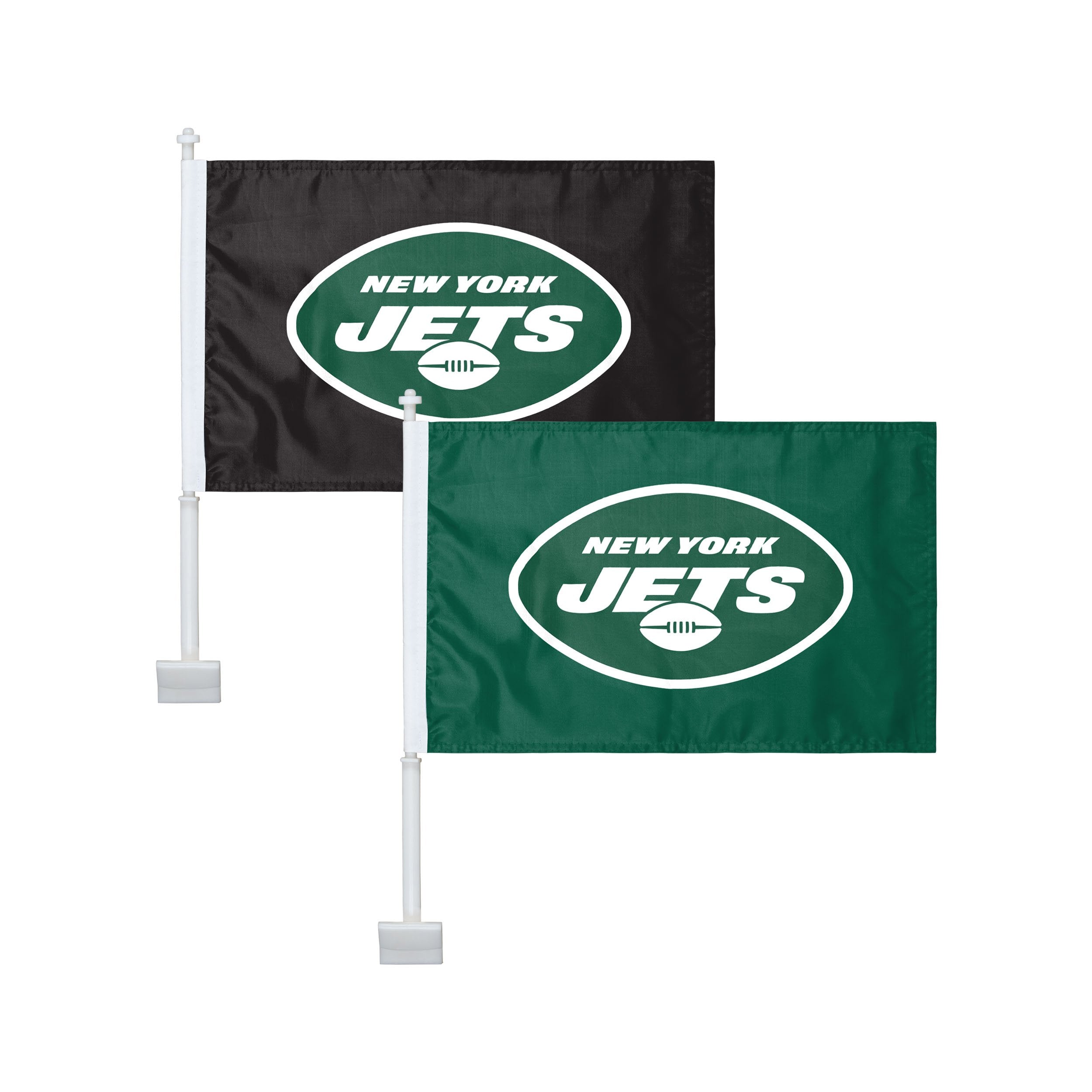 FOCO NFL 2 Pack Solid Car Flag