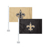 NFL 2 Pack Solid Car Flag  - Select Your Team!