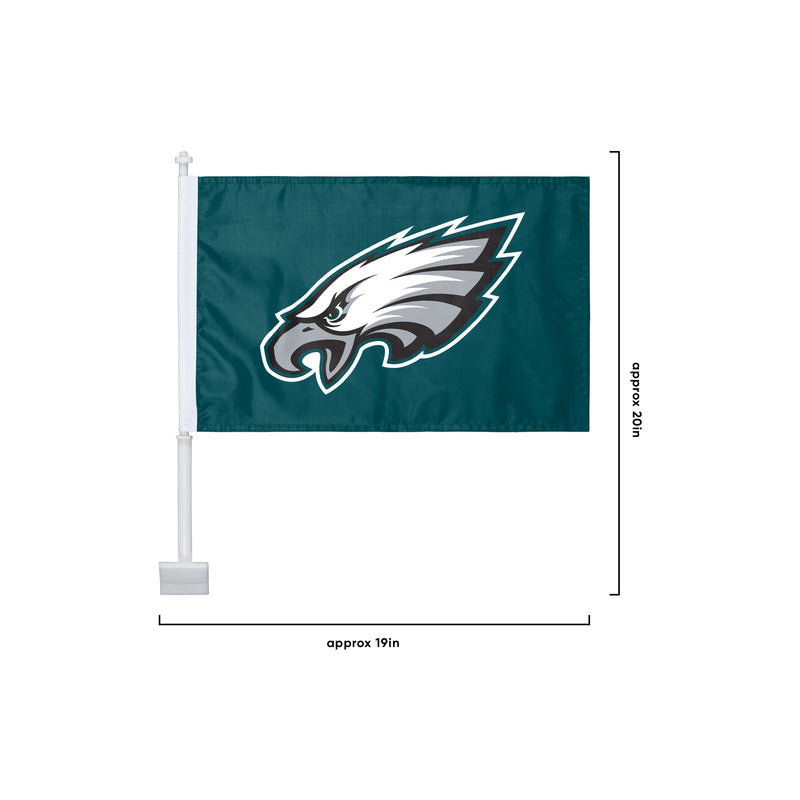 Miami Dolphins NFL 2 Pack Solid Car Flag