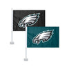 Philadelphia Eagles NFL 2 Pack Solid Car Flag