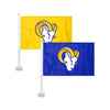 NFL 2 Pack Solid Car Flag  - Select Your Team!