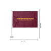 Washington Commanders NFL Original 2 Pack Solid Car Flag