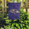 Baltimore Ravens NFL Solid Garden Flag