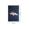 Denver Broncos NFL Solid Garden Flag