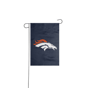 Denver Broncos NFL Solid Garden Flag