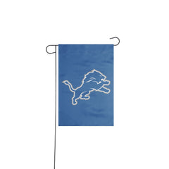 Flag DS Suede Foil Reg Jersey Detroit Lions house garden flag