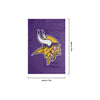 Minnesota Vikings NFL Solid Garden Flag