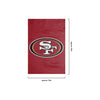 San Francisco 49ers NFL Solid Garden Flag