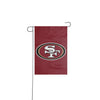 San Francisco 49ers NFL Solid Garden Flag