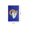 Los Angeles Rams NFL Solid Garden Flag