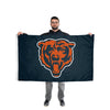 Chicago Bears NFL Solid Horizontal Flag